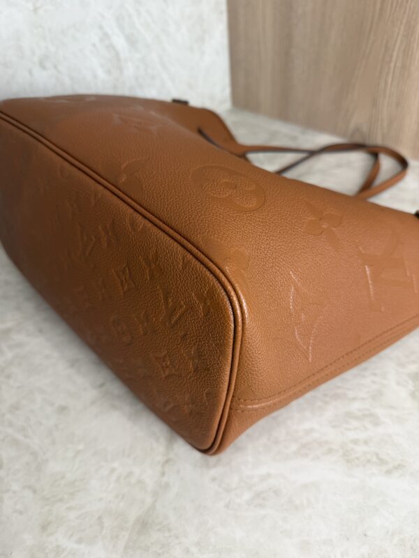 Louis Vuitton Empreinte Monogram Giant Neverfull MM Cognac