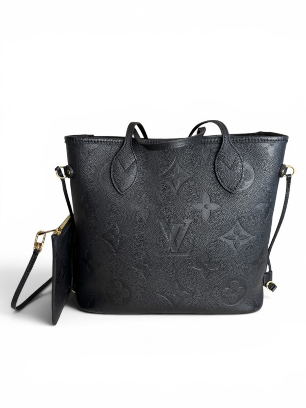 Louis Vuitton Empreinte Monogram Giant Neverfull MM Black