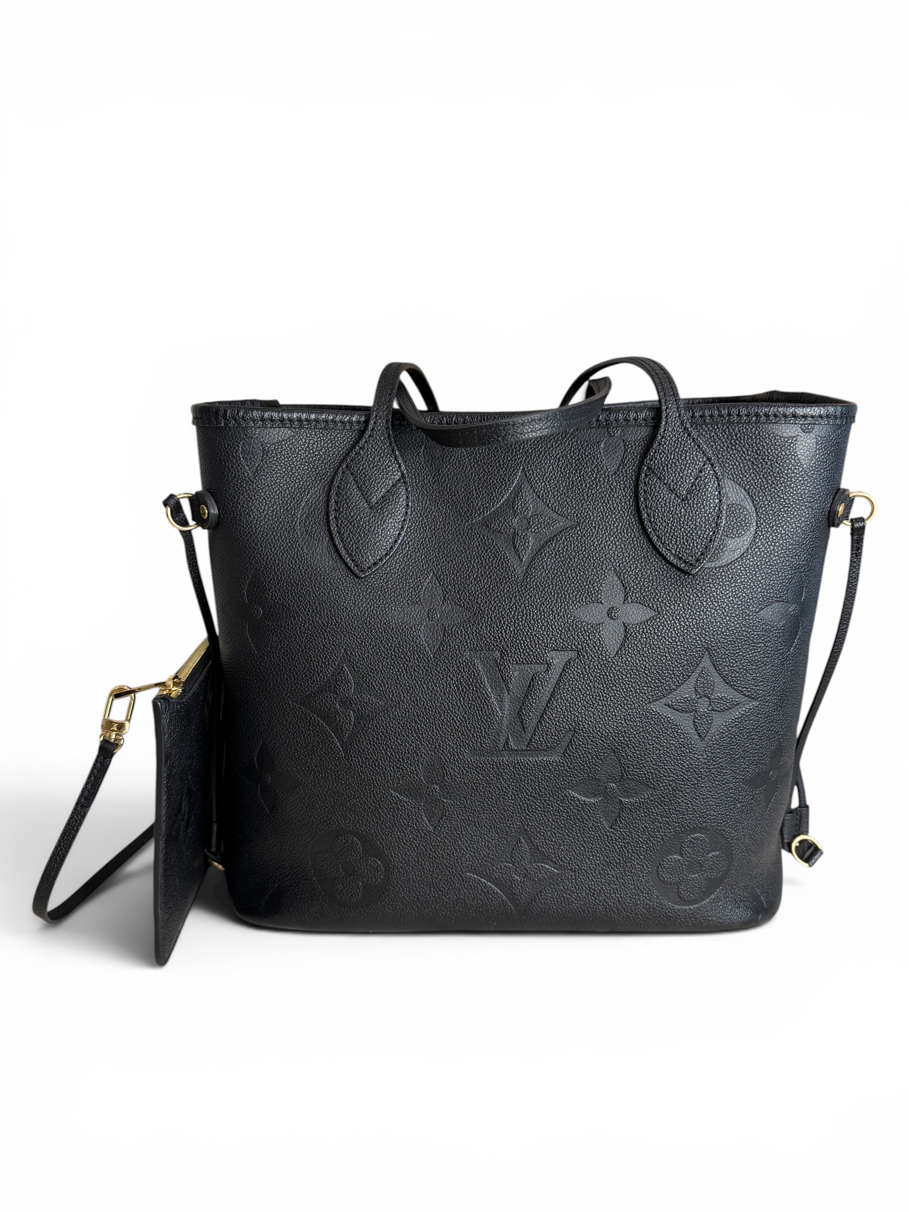 Louis Vuitton Empreinte Monogram Giant Neverfull MM Black