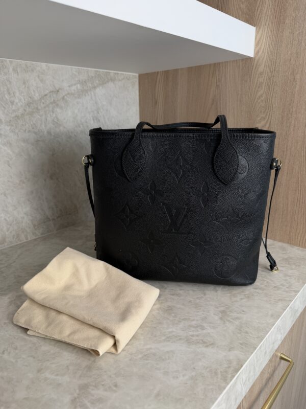 Louis Vuitton Empreinte Monogram Giant Neverfull MM Black