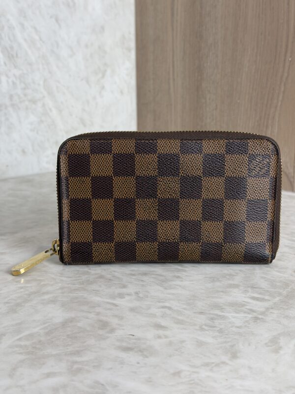 Louis Vuitton Damier Ebene Zippy Compact Wallet
