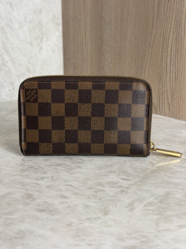 Louis Vuitton Damier Ebene Zippy Compact Wallet