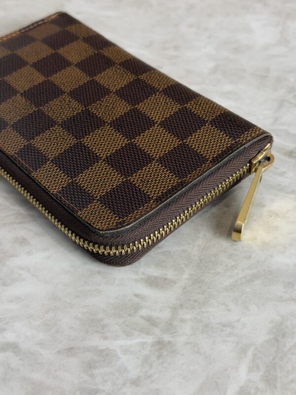 Louis Vuitton Damier Ebene Zippy Compact Wallet