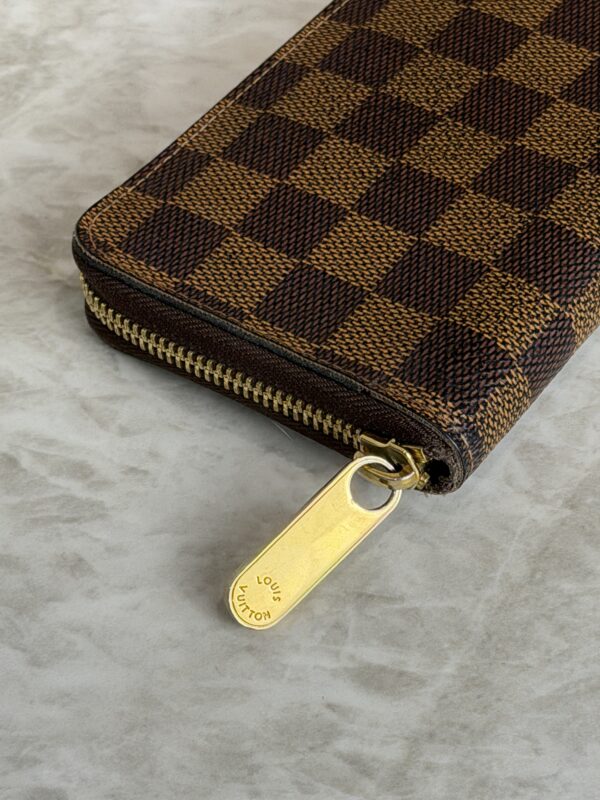Louis Vuitton Damier Ebene Zippy Compact Wallet