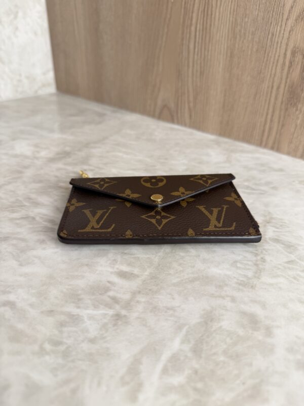 Louis Vuitton Monogram Recto Verso Card Holder Black
