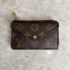 Louis Vuitton Monogram Recto Verso Card Holder Black