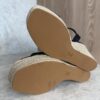 Louis Vuitton LV Isola Wedge Espadrille Black