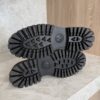 Gucci Horsebit Accent Leather Slides Size 38.5 Black