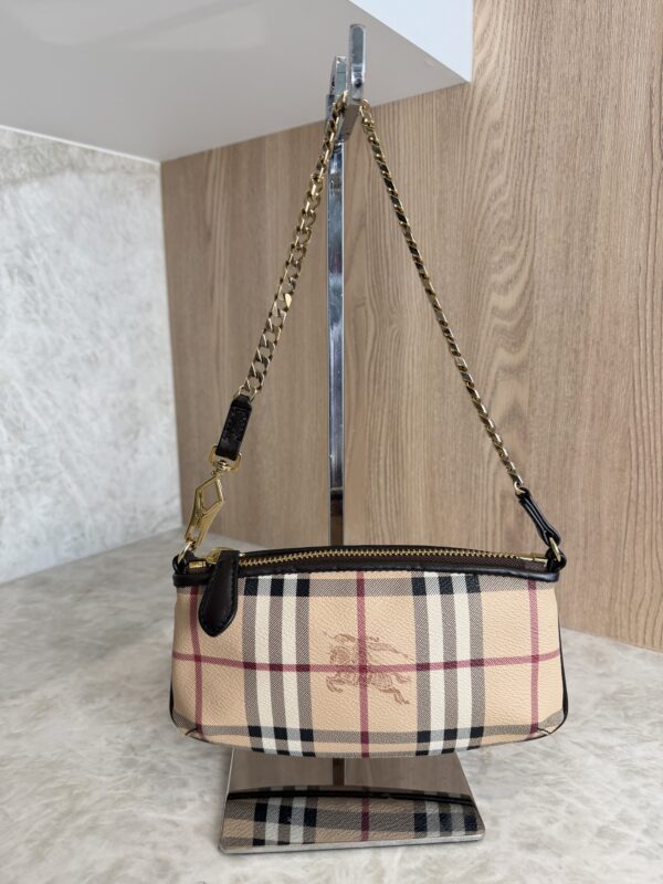 Burberry Haymarket Check Clara Pochette