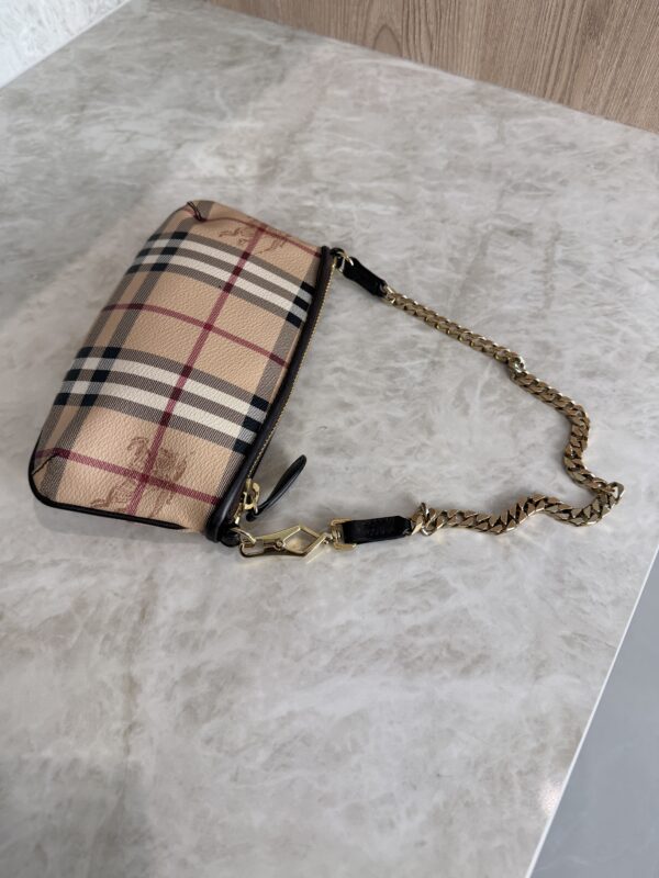 Burberry Haymarket Check Clara Pochette