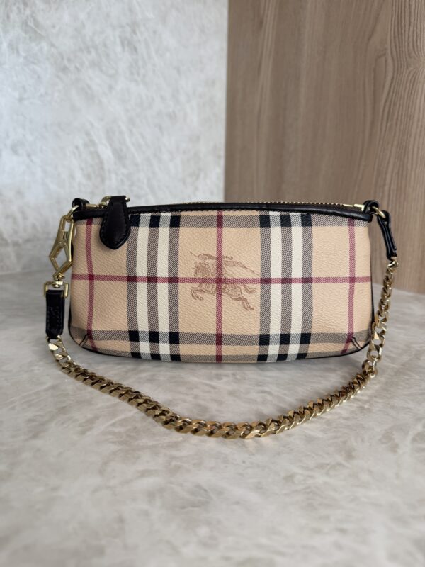 Burberry Haymarket Check Clara Pochette