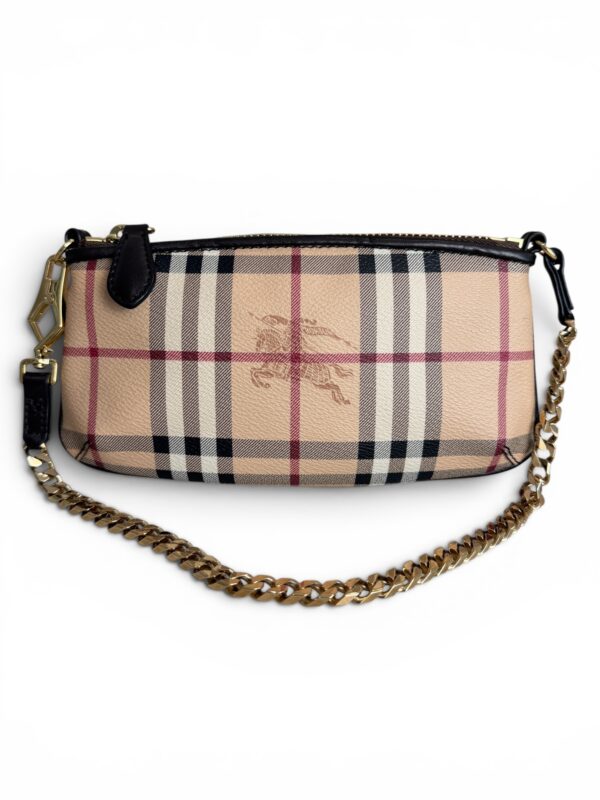 Burberry Haymarket Check Clara Pochette