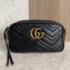 Gucci Matelasse Small GG Marmont Black