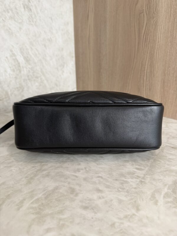 Gucci Matelasse Small GG Marmont Black
