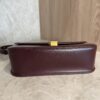Saint Laurent (YSL) Box Calfskin Monogram Large Solferino Shoulder Bag Hot Wine
