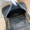 Saint Laurent (YSL) Lambskin Matelasse Monogram Medium Jamie 4.3 Dark Ottanio