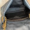 Saint Laurent (YSL) Lambskin Matelasse Monogram Medium Jamie 4.3 Dark Ottanio