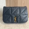 Saint Laurent (YSL) Lambskin Matelasse Monogram Medium Jamie 4.3 Dark Ottanio