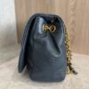 Saint Laurent (YSL) Lambskin Matelasse Monogram Medium Jamie 4.3 Dark Ottanio