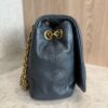 Saint Laurent (YSL) Lambskin Matelasse Monogram Medium Jamie 4.3 Dark Ottanio