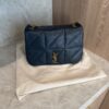 Saint Laurent (YSL) Lambskin Matelasse Monogram Medium Jamie 4.3 Dark Ottanio
