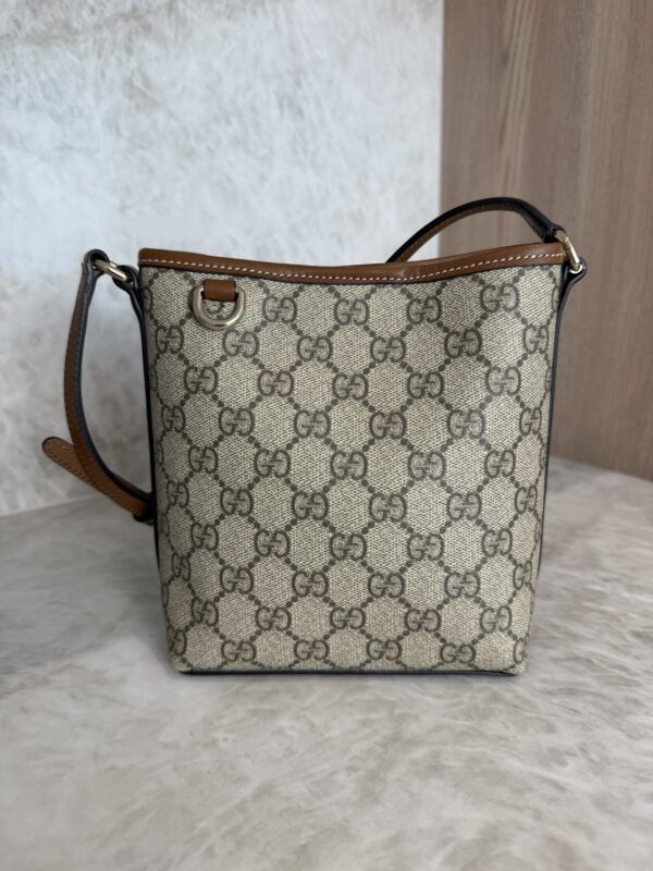 Gucci GG Emblem Nano Bucket Bag