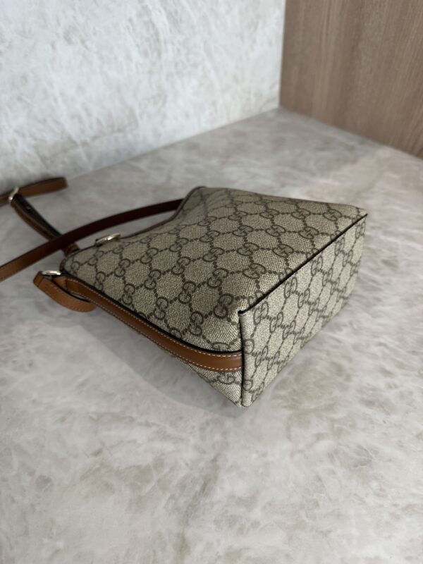 Gucci GG Emblem Nano Bucket Bag