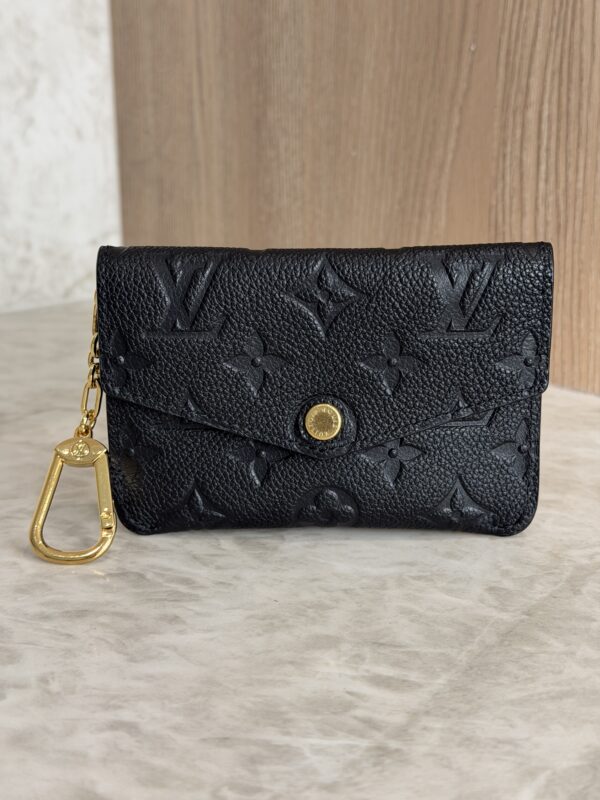 Louis Vuitton Empreinte Key Pouch Black