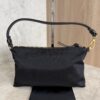 Versace Nylon Tribute Icon Flat Pouch Black