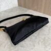 Versace Nylon Tribute Icon Flat Pouch Black