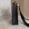 Hermes Taurillon Clemence Evelyne TPM Black and Gold