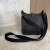 Hermes Taurillon Clemence Evelyne TPM Black and Gold