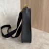 Hermes Taurillon Clemence Evelyne TPM Black and Gold