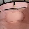 Louis Vuitton Damier Ebene Neverfull MM Rose Ballerine