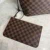 Louis Vuitton Damier Ebene Neverfull MM Rose Ballerine