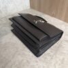 Saint Laurent (YSL) Calfskin Medium Monogram Sunset Dark Gray