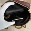 Saint Laurent (YSL) Lambskin Quilted Mini Camera Bag Crema Soft Hot Wine
