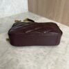 Saint Laurent (YSL) Lambskin Quilted Mini Camera Bag Crema Soft Hot Wine