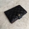Chanel Caviar Quilted Passport Holder Black