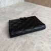 Chanel Caviar Quilted Passport Holder Black