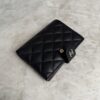 Chanel Caviar Quilted Passport Holder Black