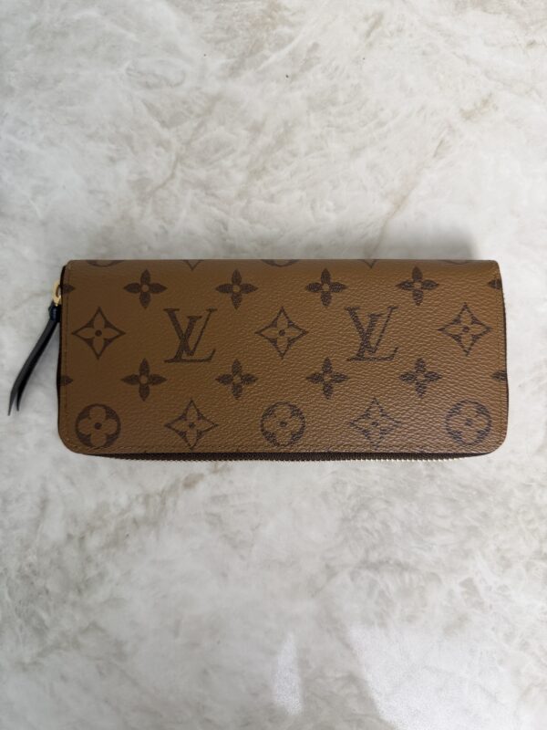 Louis Vuitton Reverse Monogram Clemence Wallet
