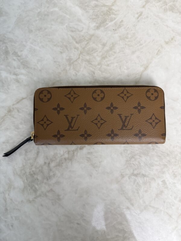 Louis Vuitton Reverse Monogram Clemence Wallet