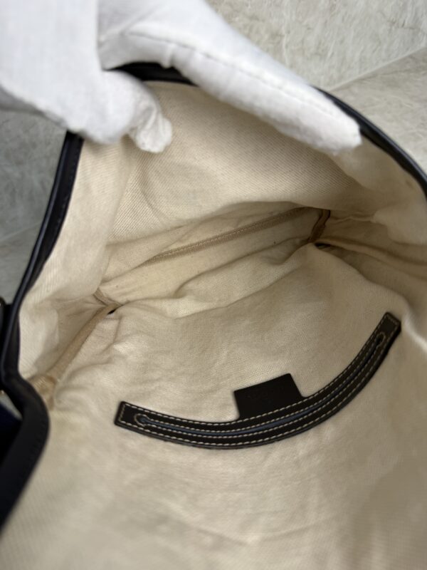 Gucci GG Plus Monogram Small Flap Messenger Bag