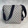 Gucci GG Plus Monogram Small Flap Messenger Bag