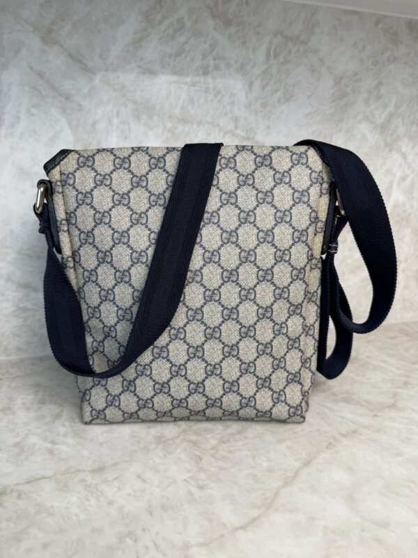 Gucci GG Plus Monogram Small Flap Messenger Bag