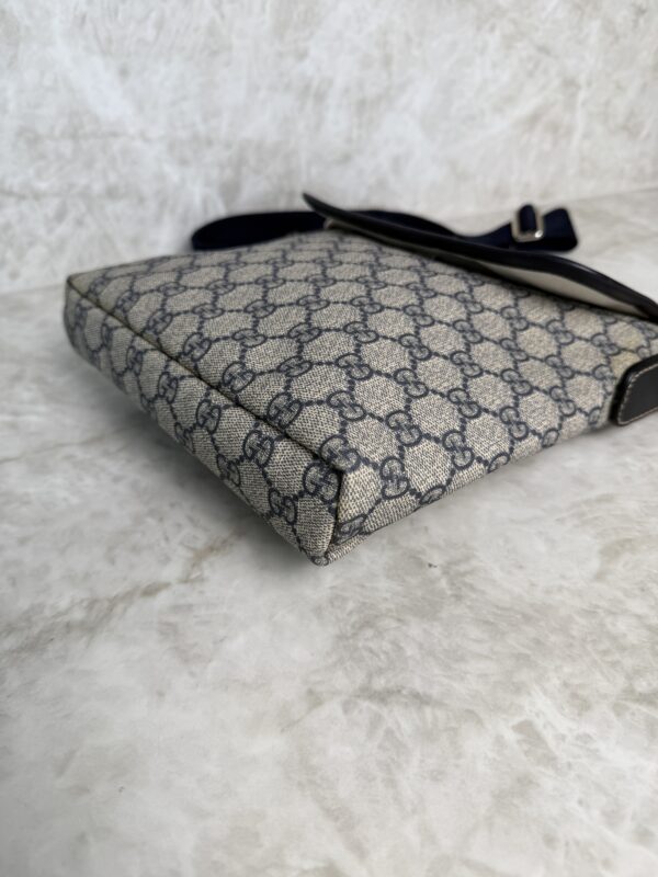 Gucci GG Plus Monogram Small Flap Messenger Bag