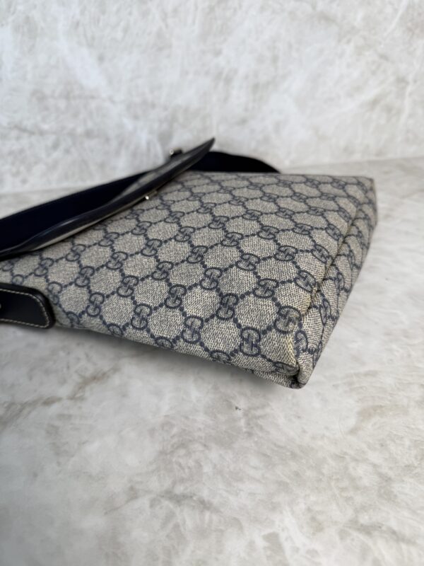 Gucci GG Plus Monogram Small Flap Messenger Bag