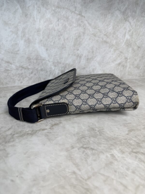 Gucci GG Plus Monogram Small Flap Messenger Bag