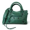 Balenciaga Agneau Classic Hardware Mini City Vert Perroquet